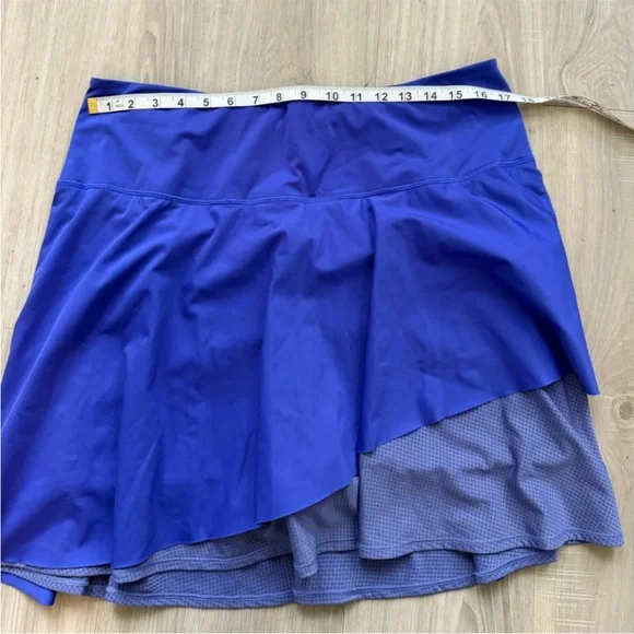 Athleta Blue and Purple Skater Skirt - Picture 8 of 8